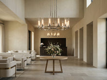 Heritage Andreas 12 Light Round Chandelier in Nickel