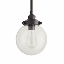 Sculptural Reeves Small Outdoor Pendant – Gray