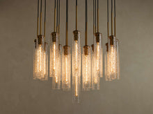 Artisan Colleena Hammered Glass Round Chandelier