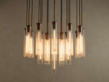 Artisan Colleena Fluted Glass Round Chandelier