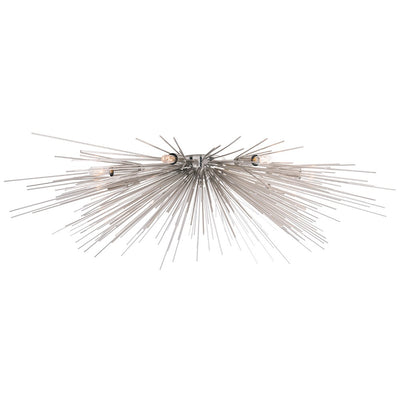 Heritage Roxanne Flush Mount – Silver