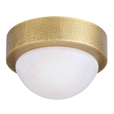 Sculptural Lennon Flush Mount – Gold