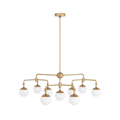 Sculptural Utica Chandelier – Gold
