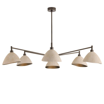 Sculptural Inlet Chandelier