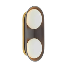 Signature Glaze Large Wall Sconce – Black