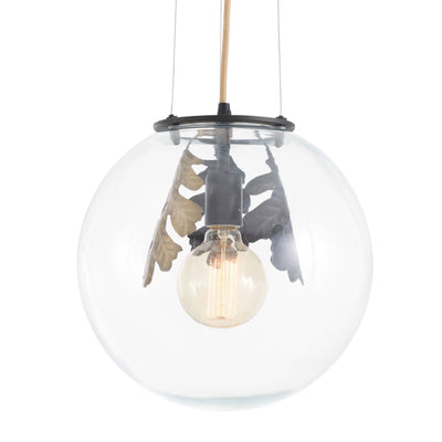 Sculptural Chene Pendant