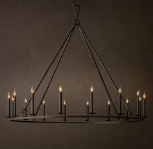 Heritage 19th C. English Openwork Round Chandelier – 60"