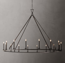 Heritage 19th C. English Openwork Round Chandelier – 72"