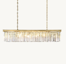Sculptural Rhys Rectangular Chandelier