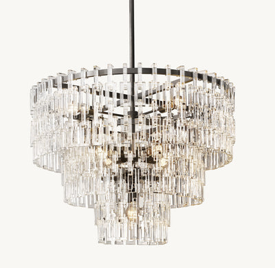 Artisan Marignan Tiered Round Chandelier – 36"