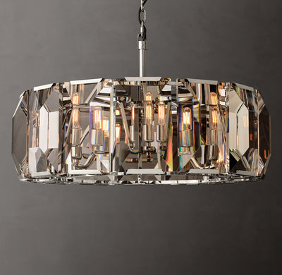 Signature Harlow Crystal Round Chandelier – 31"
