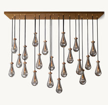 Signature Rain Rectangular Chandelier – 72"