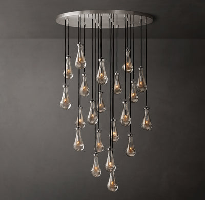 Signature Rain Round Chandelier – 47"