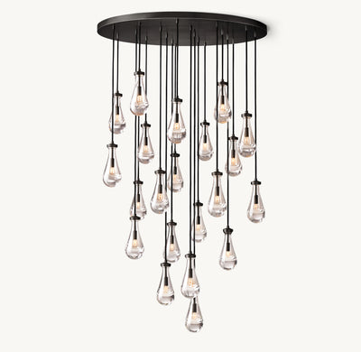 Signature Rain Round Chandelier – 47"