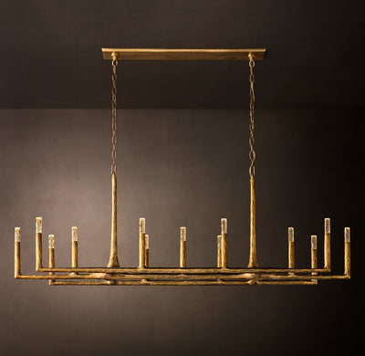 Artisan Thaddeus Linear Chandelier – 72"