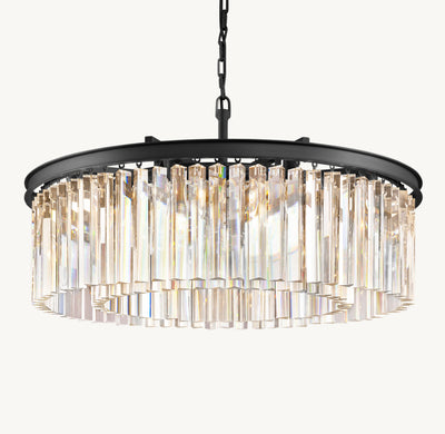 Sculptural Rhys Round Chandelier – 32"