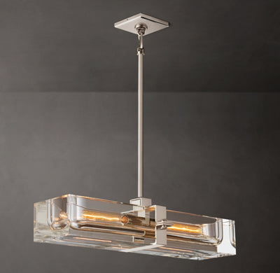 Sculptural Savile Linear Chandelier – 24"