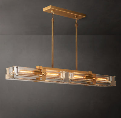 Sculptural Savile Linear Chandelier – 48"