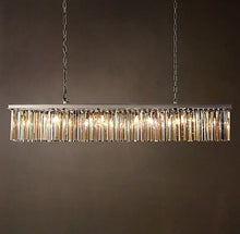 Sculptural Rhys Rectangular Chandelier