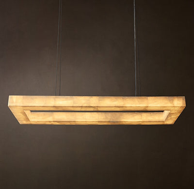 Artisan Rivage Lueur Rectangular Chandelier – 54"