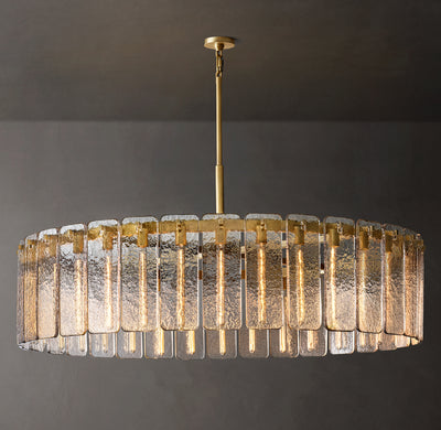 Signature Calamette Glass Round Chandelier – 60"