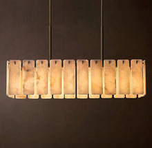 Signature Calamette Onyx Rectangular Chandelier – 60"