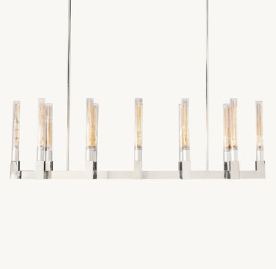 Heritage Cannele Linear Chandelier – 55"