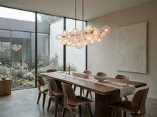 Signature Mandoza Linear Chandelier in Nickel
