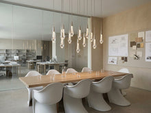 Signature Soltaire Linear Chandelier in Nickel