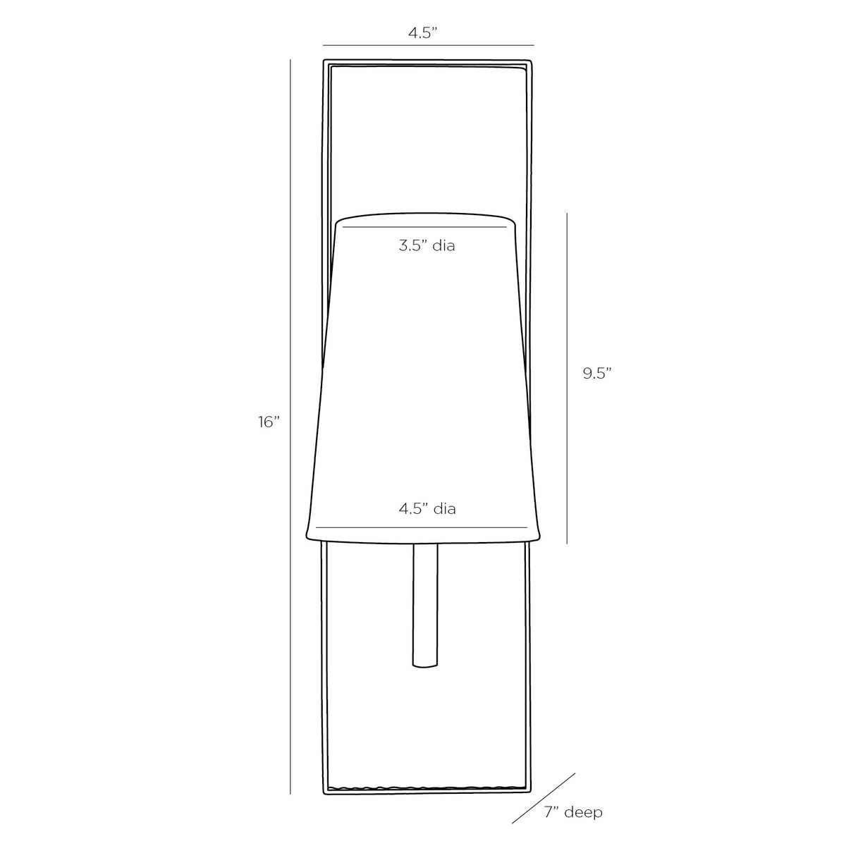 Heritage Kapri Wall Sconce
