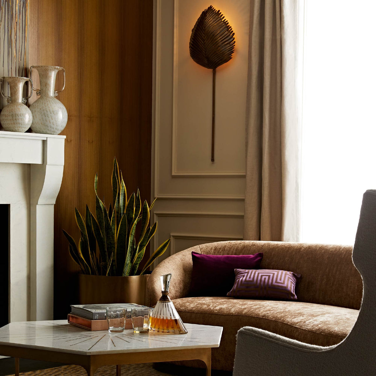 Heritage Myrtle Wall Sconce, alternate view