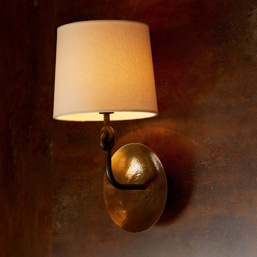 Sculptural Giles Wall Sconce, alternate view