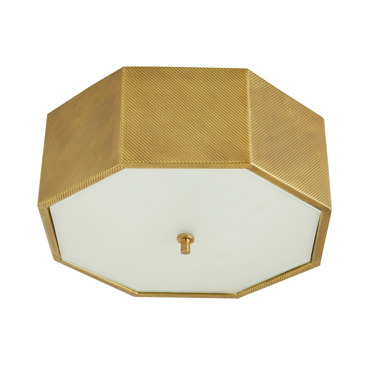 Sculptural Grespan Semi-Flush Mount