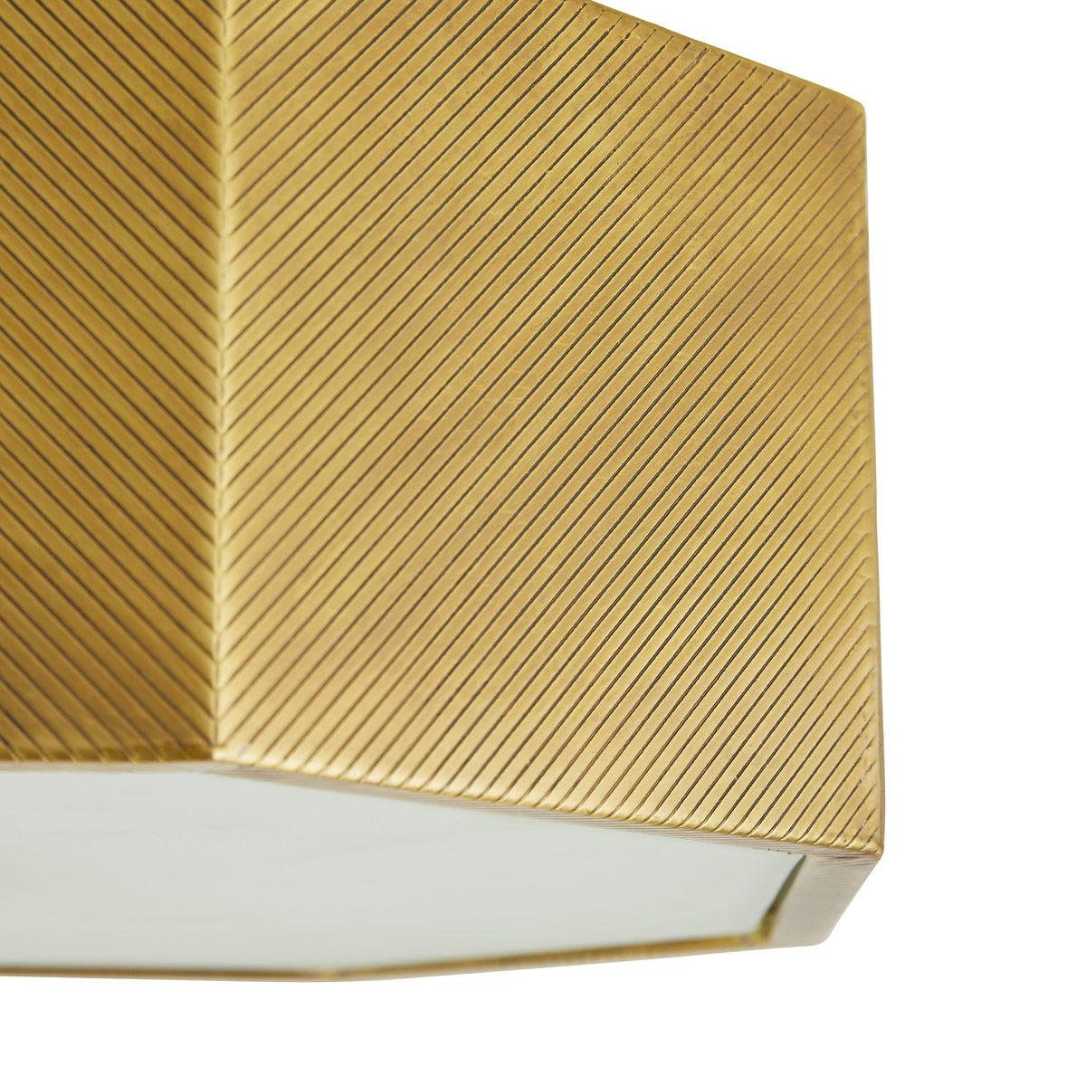 Sculptural Grespan Semi-Flush Mount