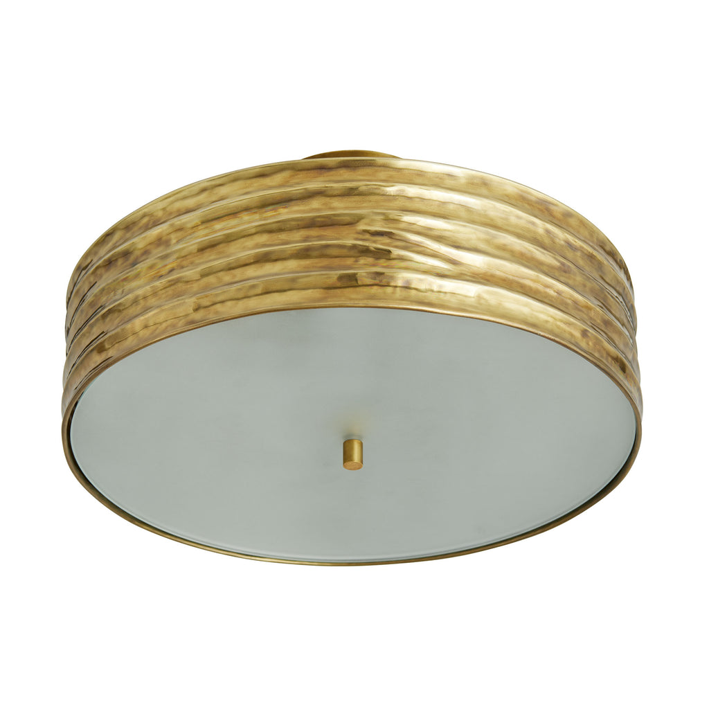 Sculptural Anna Semi-Flush Mount