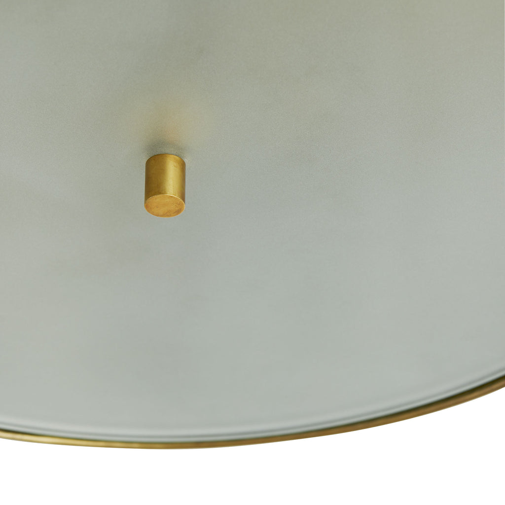 Sculptural Anna Semi-Flush Mount