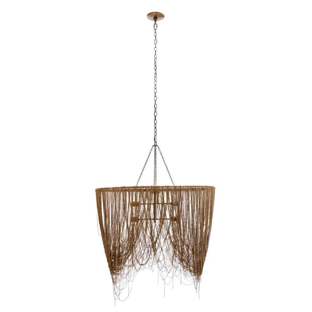 Sculptural Layla Linear Chandelier