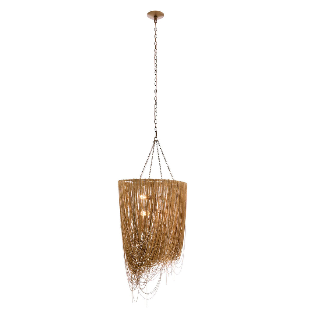 Sculptural Layla Linear Chandelier