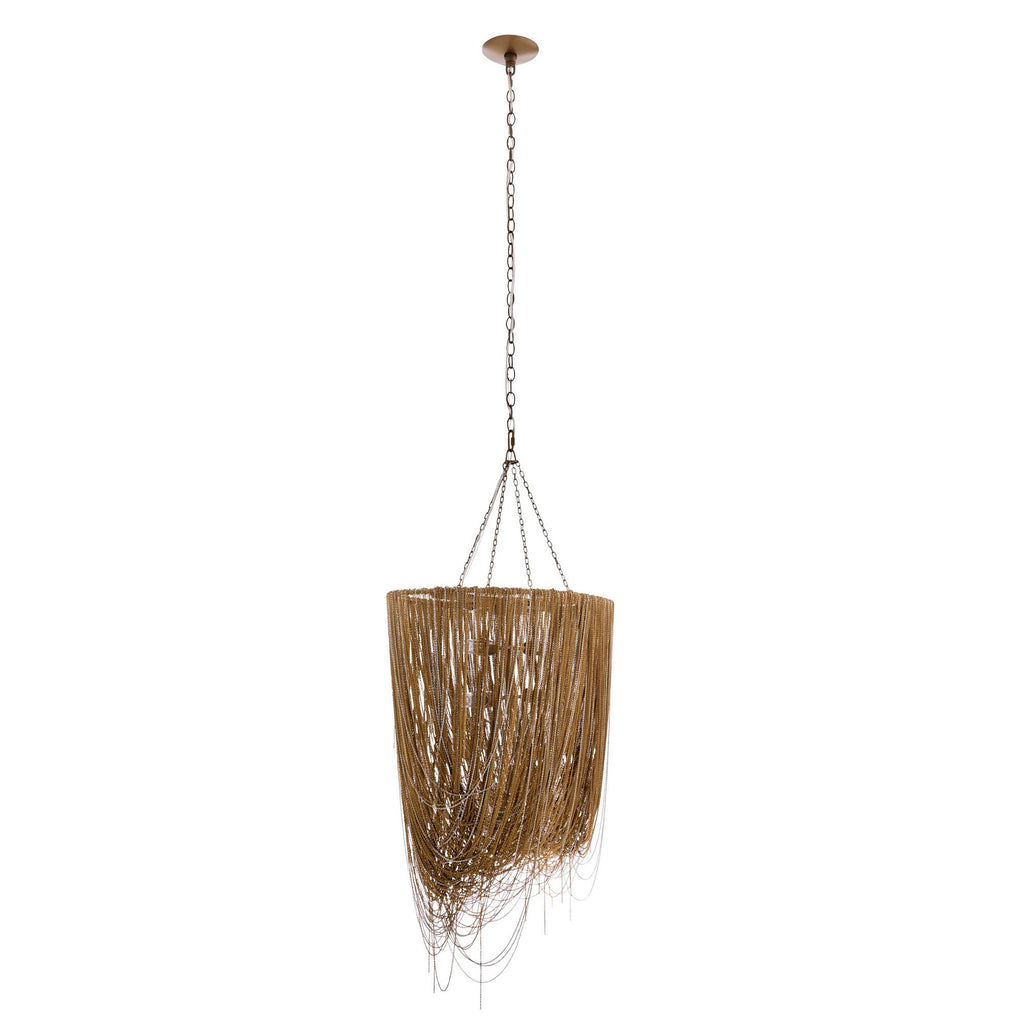 Sculptural Layla Linear Chandelier