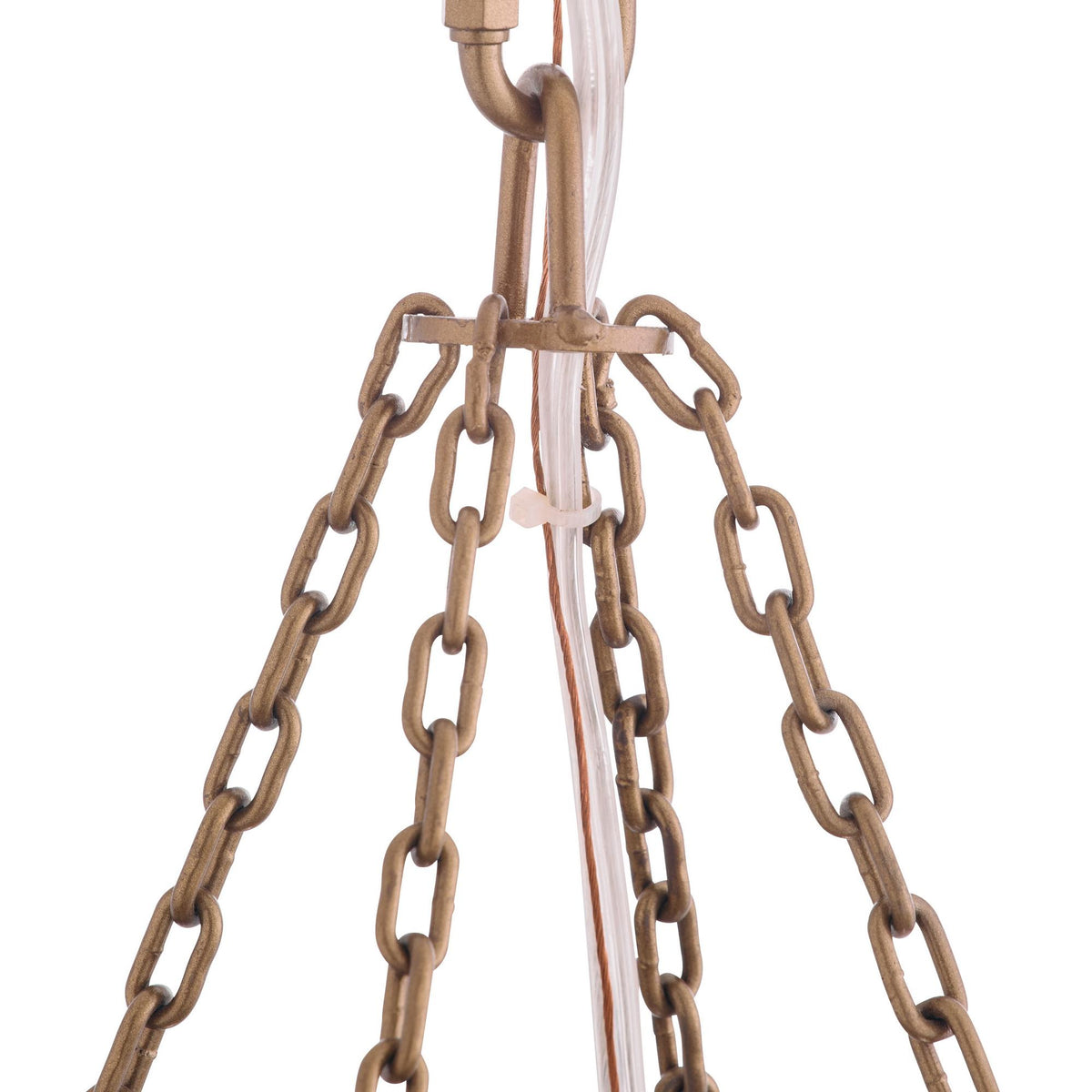 Sculptural Layla Linear Chandelier