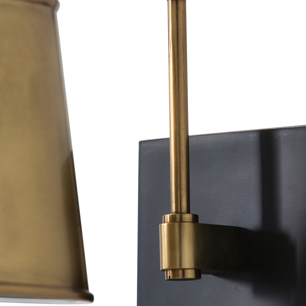 Sculptural Watson Wall Sconce – Gold