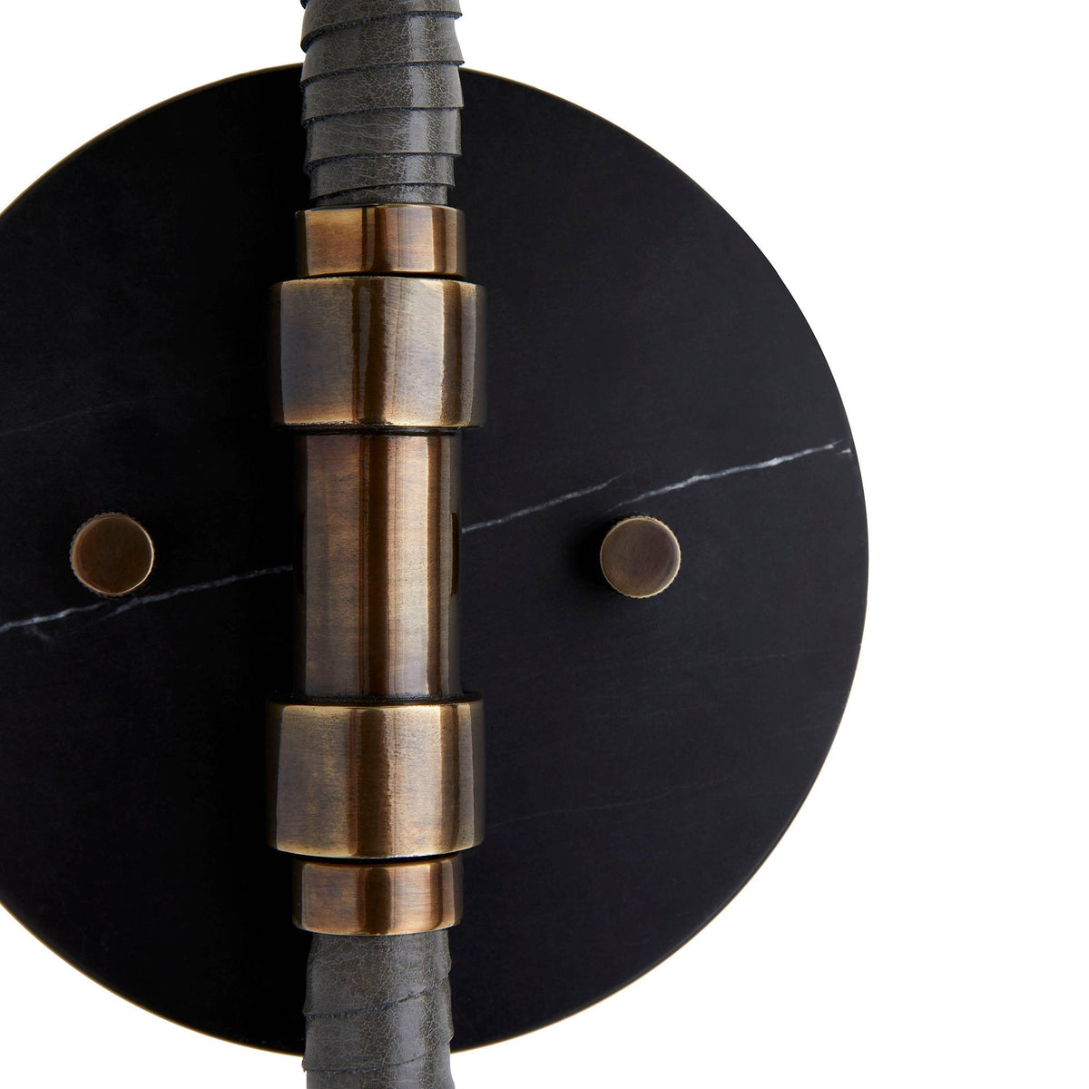 Sculptural Aaron Wall Sconce – Black
