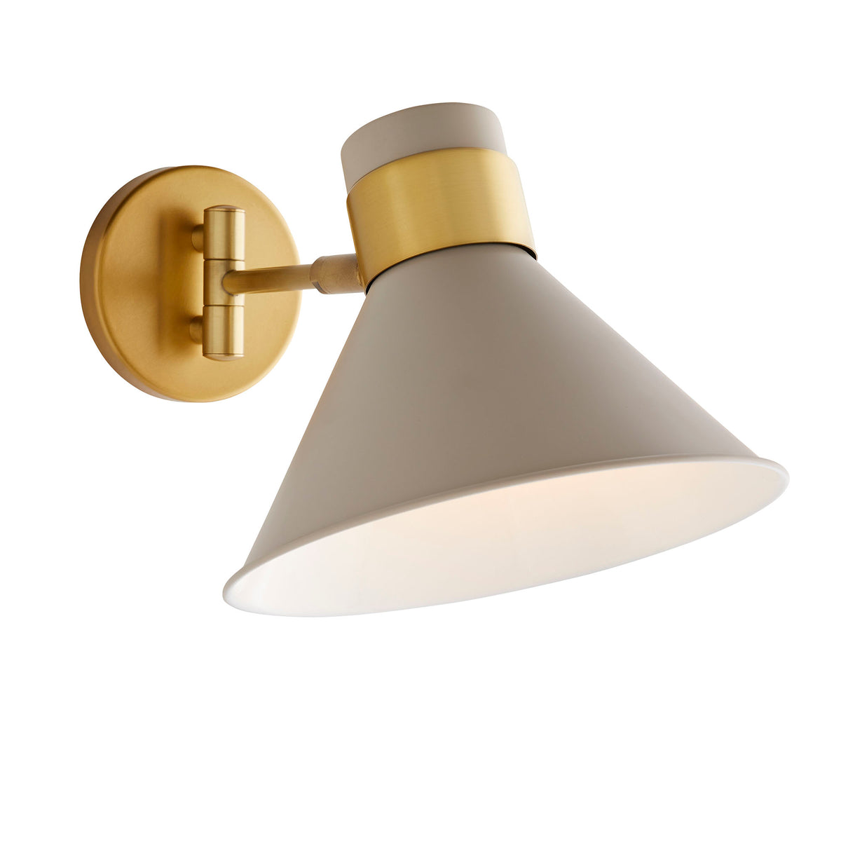 Signature Lane Wall Sconce – Brown