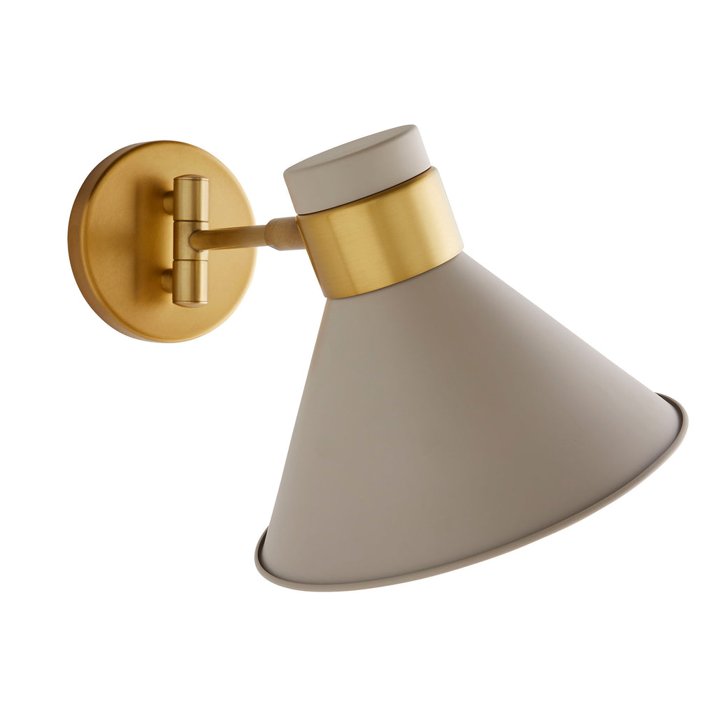 Signature Lane Wall Sconce – Brown