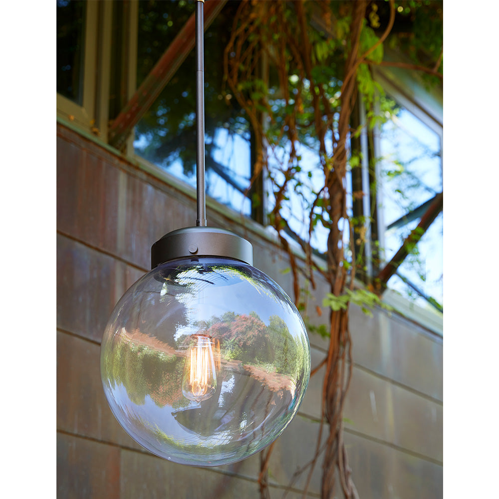 Sculptural Reeves Large Outdoor Pendant, alternate view