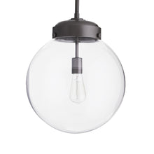 Sculptural Reeves Large Outdoor Pendant – Gray