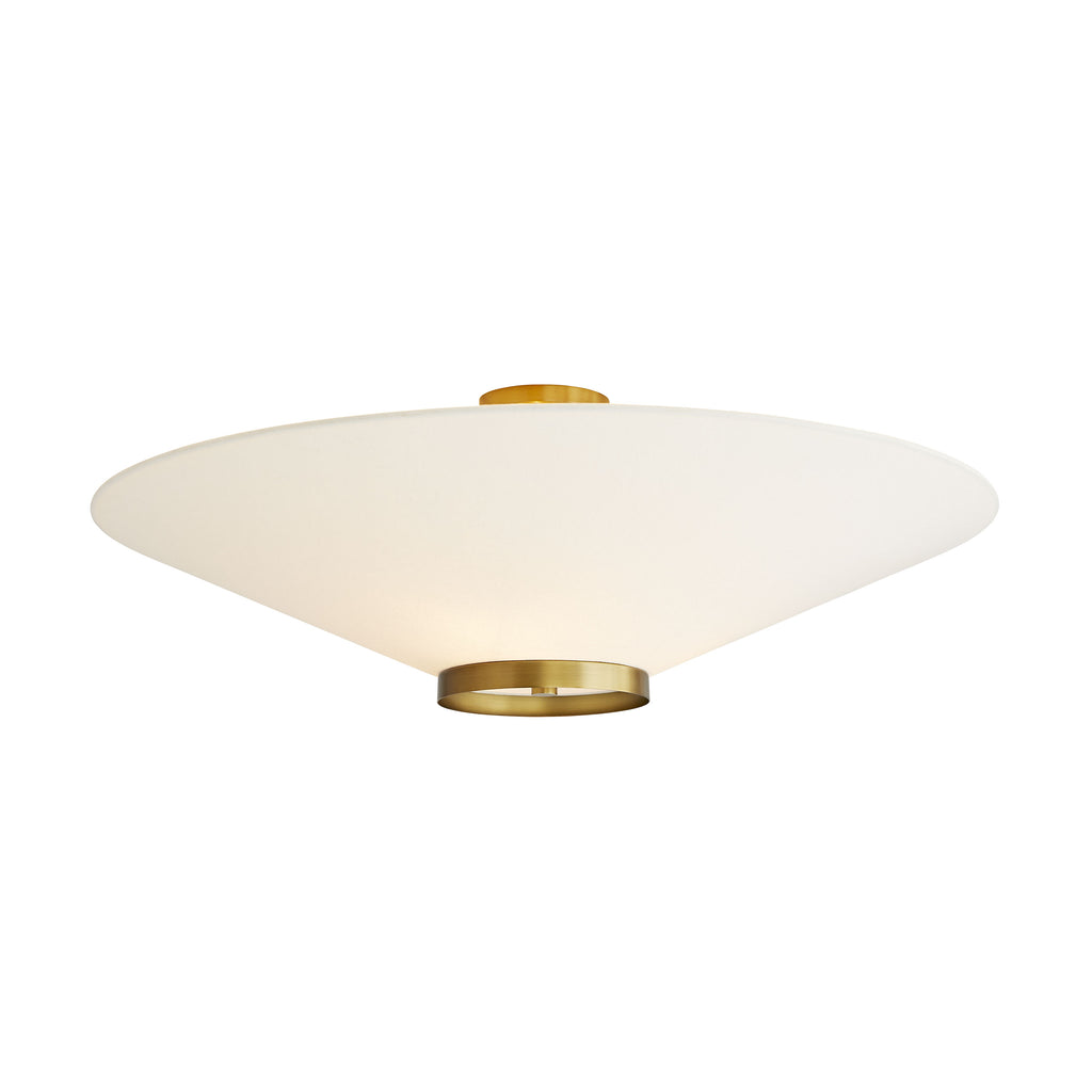 Heritage Decker Semi-Flush, alternate view