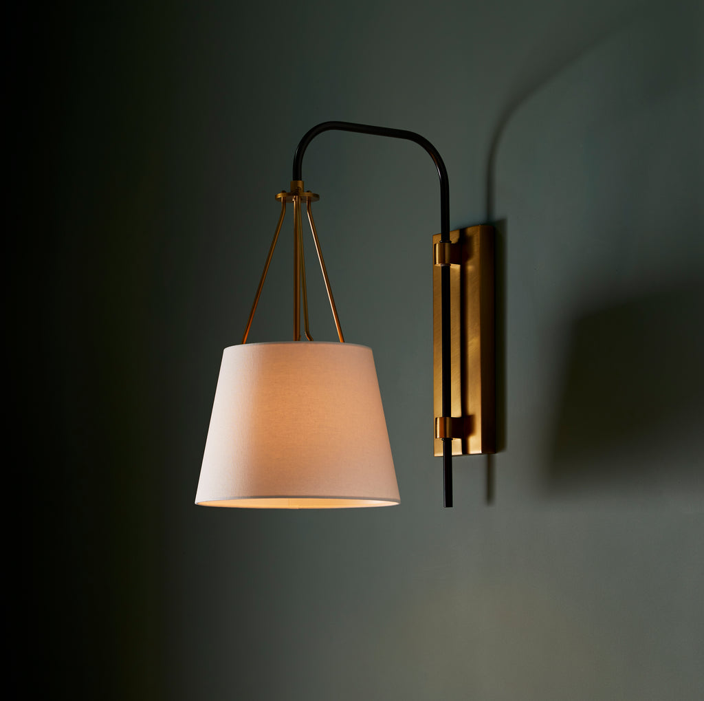 Sculptural Franklin Wall Sconce, alternate view