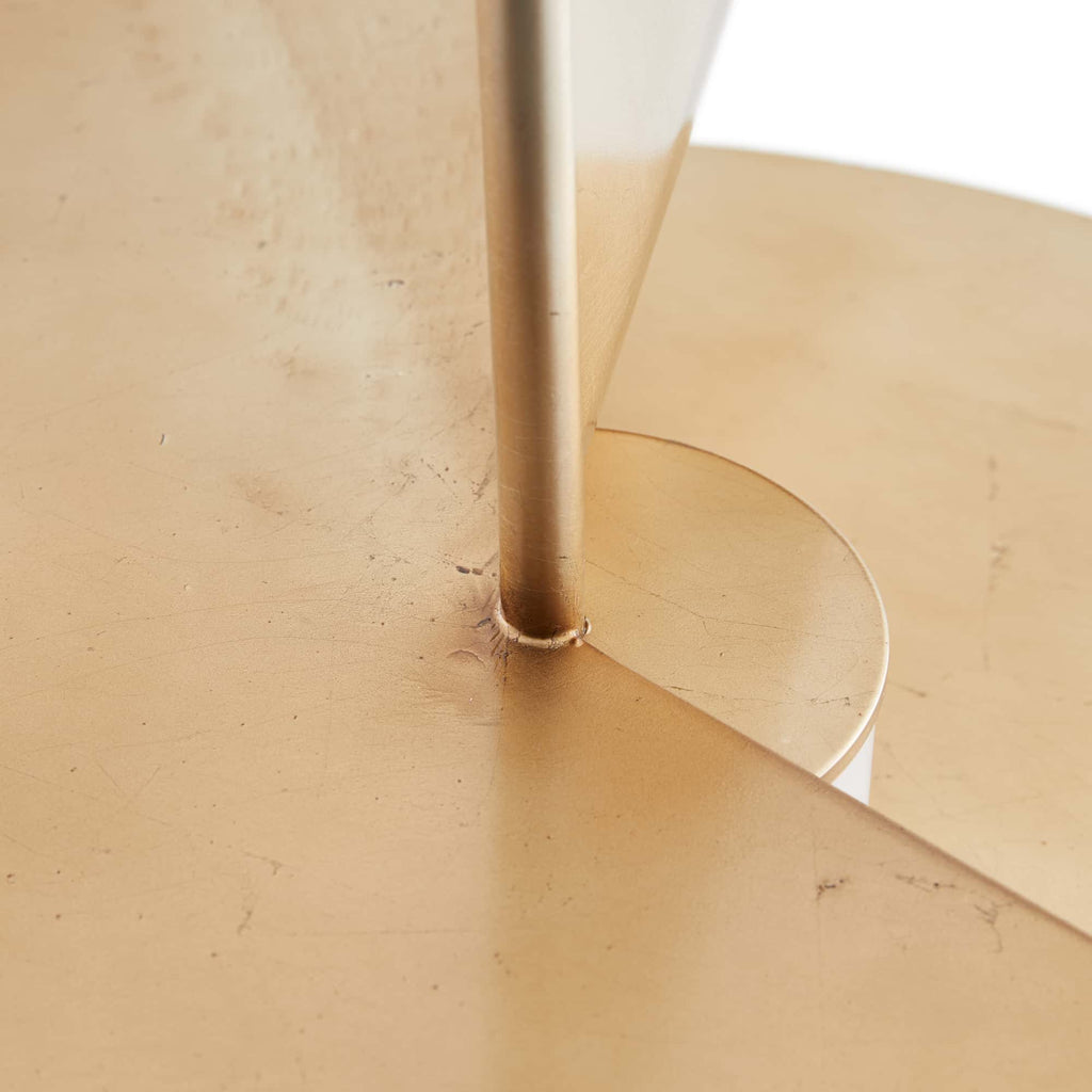 Sculptural Renly Pendant – Gold