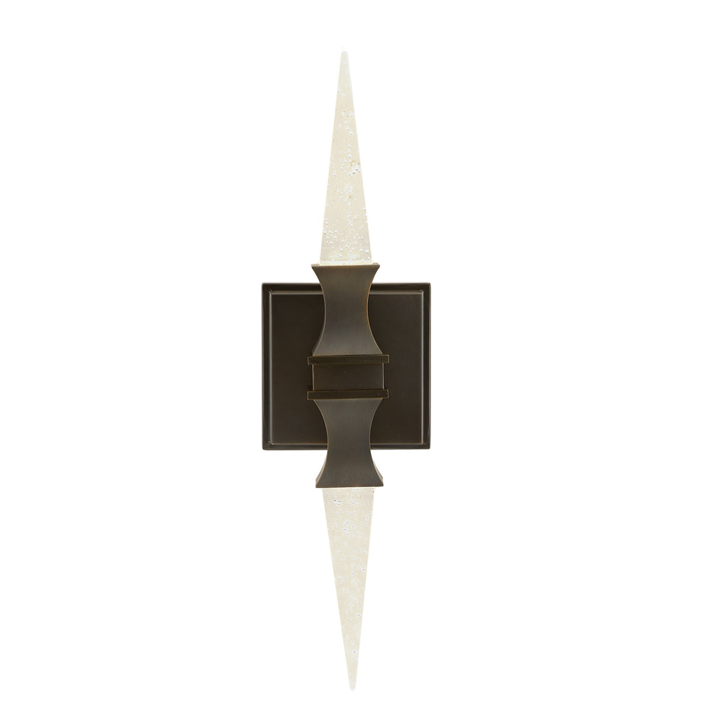 Sculptural Piper Wall Sconce, alternate view